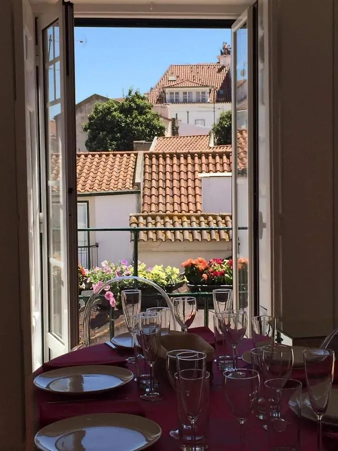 Alfama Delight Panoramic River And Historic City Views 3 Bedrooms And 2 Bathrooms Ac 18Th Century Building Lisbona Appartamento